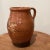 Antique French Terracotta Glazed Floral Decor Pitcher 19th Century For Sale - Image 13 of 13