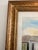 Gold David A. Clark “Rainbow Row” Signed Limited Edition Print 374/600 in Antiqued Gold Frame For Sale - Image 8 of 12