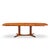 Gudme Møbelfabrik Mid Century Danish Teak Expanding Dining Table with 2 Leaves This table measures: 63.75 wide x 41.5 deep...
