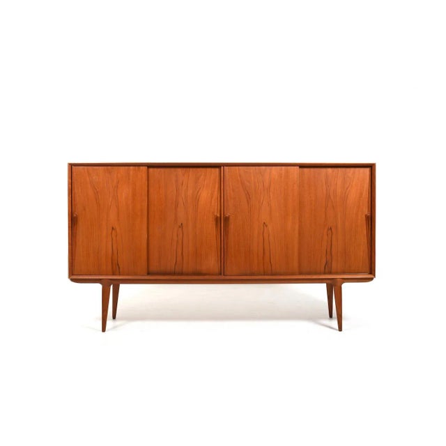 Danish Teak Model 19 Highboard from Omann Jun, 1960s For Sale - Image 13 of 13