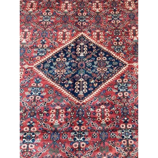 1950s Vintage Persian Sultanabad Rug For Sale - Image 4 of 9