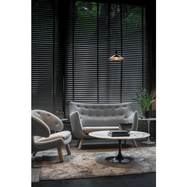 Pelican Chair in Wood and Fabric by Finn Juhl for Design M For Sale - Image 16 of 18