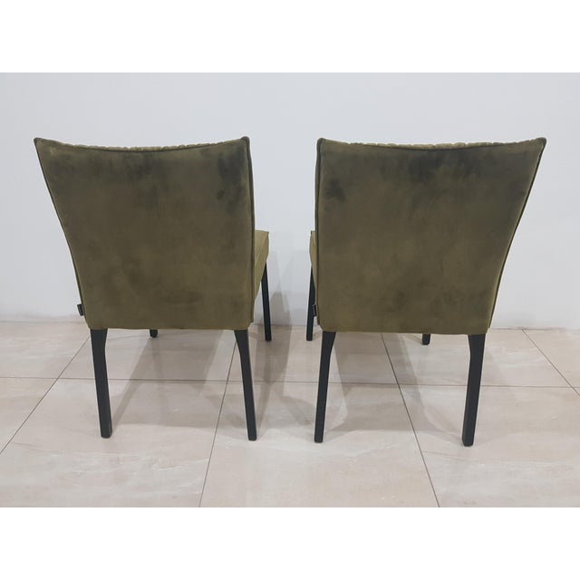 Green Vintage German Chairs Musterring International, 1980s, Set of 2 For Sale - Image 8 of 11