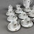 Gold Leaf Porcelain Tea Set from Regent Alba Iulia, Set of 27 For Sale - Image 3 of 12
