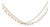 18K Yellow Gold Vermeil Cultured Pearl Strand Necklace with Rolo and Paperclip Chain For Sale
