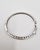1990s Bracelet in 18 Karat White Gold with 25 Diamonds, 1990s For Sale - Image 5 of 17