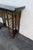 Hollywood Regency Asian Distressed Painted Small Narrow Console Entry Table 6150 For Sale - Image 17 of 18