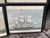 Wood 1940s Vintage Nautical Currier and Ives Ship Art Vintage Nautical Art - Set of 6 For Sale - Image 7 of 10