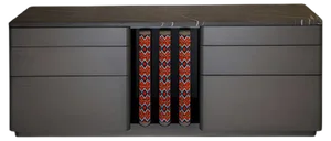 Pok Collection Butler Credenza in Cimeron Orange by Soshiro, 2019
