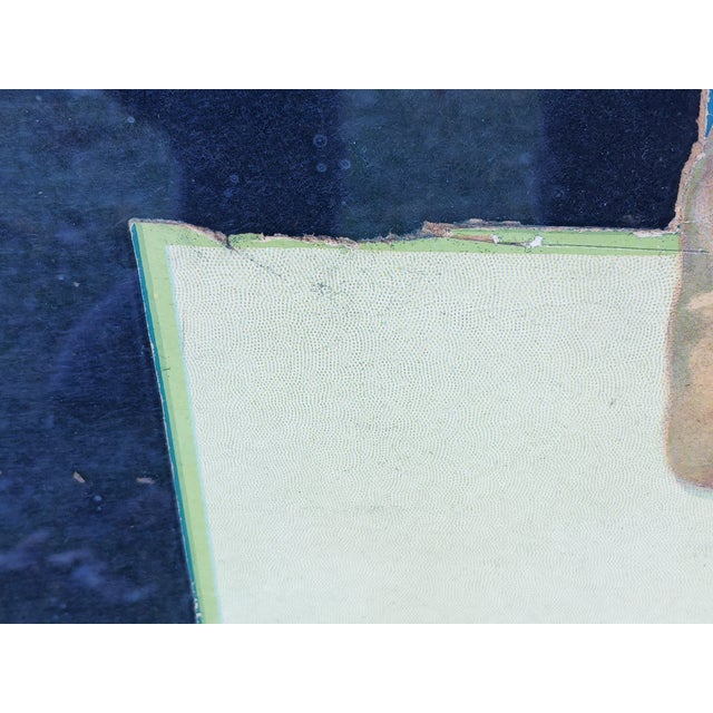 Black Antique Large Ice Cream Cone Diecut Framed Kewpies Advertising c.1920 For Sale - Image 8 of 10