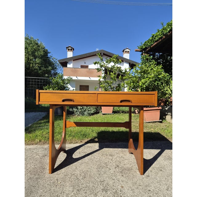 Vintage Teak Desk attributed to R. Bennett for G-Plan, 1970s For Sale - Image 9 of 15