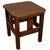 Mission Mission Oak Slat End Table - Walnut For Sale - Image 3 of 3