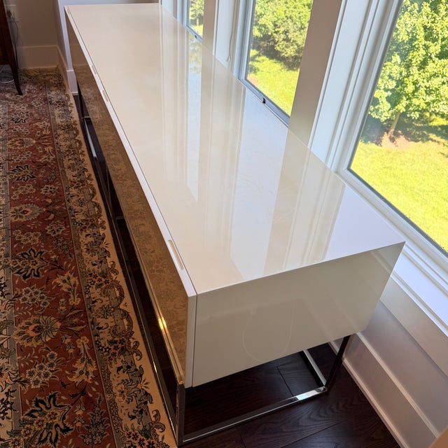 Bolier & Co Lacquered Credenza For Sale - Image 14 of 15