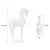 Persian Stead in Polyresin For Sale - Image 11 of 11