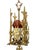 1920s Spanish Revival Foyer or Hallway Light With Original Gold Brass Finish #2615 For Sale - Image 17 of 18