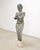 19th Century Hellenistic Greco-Roman Hermes Stone Marble Sculpture 5 Ft For Sale - Image 5 of 18