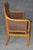 19th C Gillow & Co Antique English Adams Style Cane Back Settee For Sale - Image 9 of 11