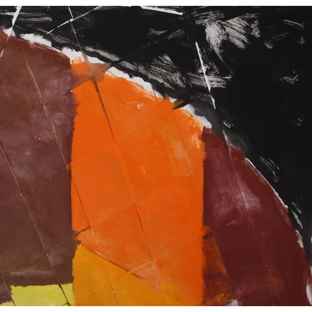 Artist: Tom Holland Title: Garner Tullis Year: 1988 Medium: Acrylic on paper, signed and dated in pencil Paper Size: 42 x...