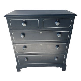 Antique Two Over Three Drawers - Painted Chest of Drawers From England For Sale