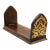 Circa 1865 English Gothic Revival Extending Bookslide For Sale