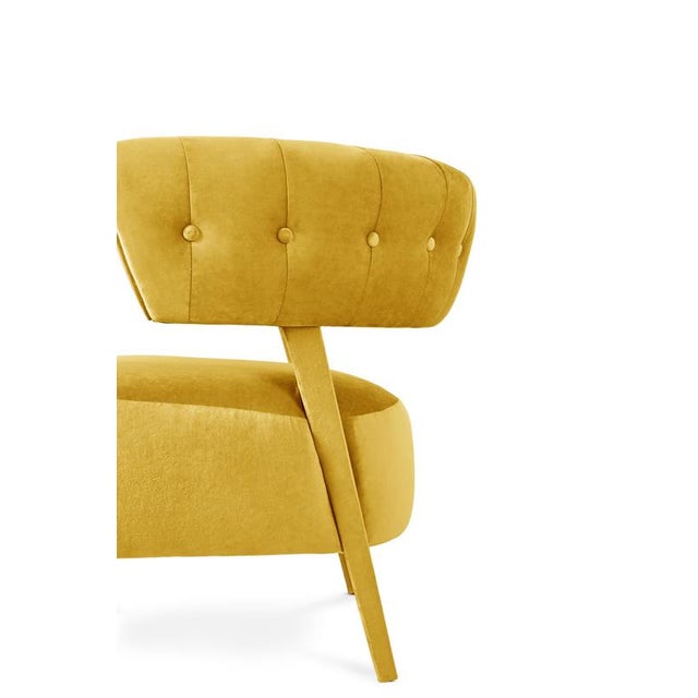 Contemporary Aileen Armchair by Munna For Sale - Image 3 of 5