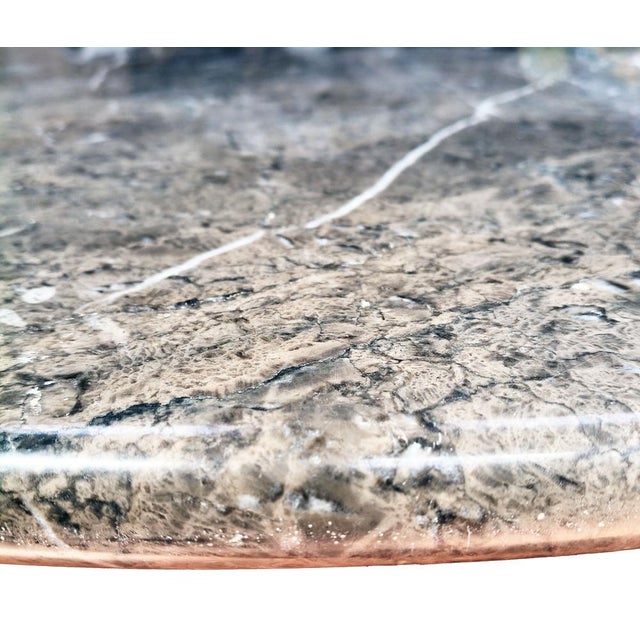 M1 Table in Green Mondragone Marble by Angelo Mangiarotti for Skipper, 1960s For Sale - Image 6 of 7