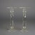 Antique Sinclair Crystal Candlesticks, Circa 1920 - a Pair For Sale - Image 6 of 10