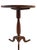 Antique American Solid Walnut Candle Stand or Accent Table, Turned Pedestal Tripod Base, C. 1845 For Sale In Raleigh - Image 6 of 7
