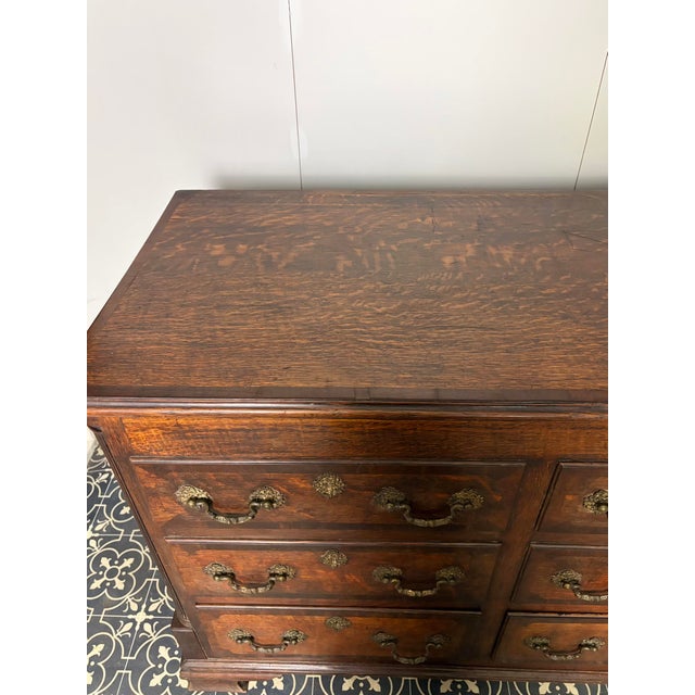 Antique George III Oak Lancashire Mule Chest For Sale - Image 15 of 18