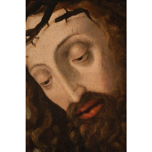 Workshop of Michael Coxie, Christ Carrying the Cross, 1600, Oil on Board For Sale - Image 13 of 15