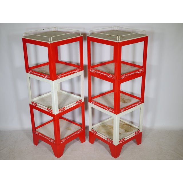 Vintage Pop Art Display Shelves from Coca-Cola, 1970s, Set of 2 For Sale - Image 14 of 14