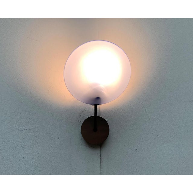 Postmodern German Glass Wall Lamp from Hillebrand Lighting, 1990s For Sale - Image 10 of 18