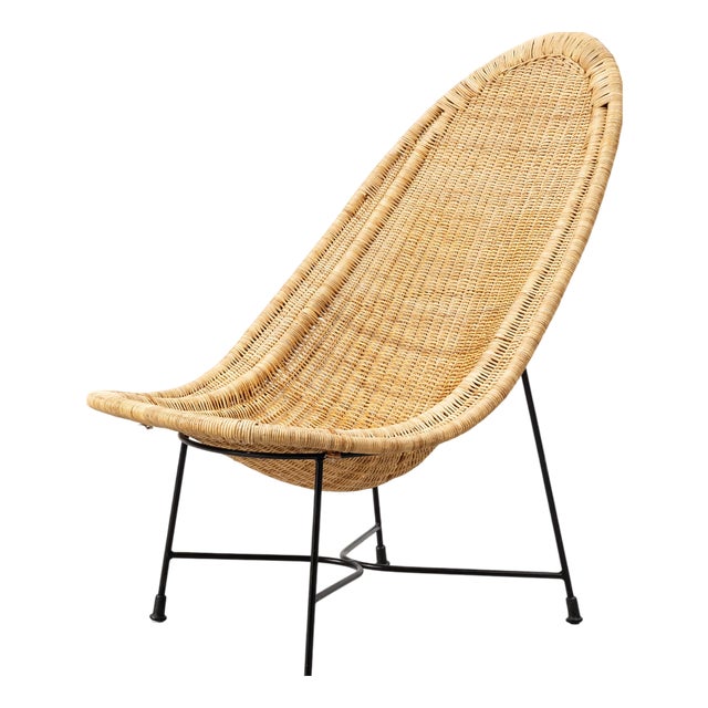 Stora Kraal Easy Chair by Kerstin Hörlin-Holmquist, 1950s For Sale