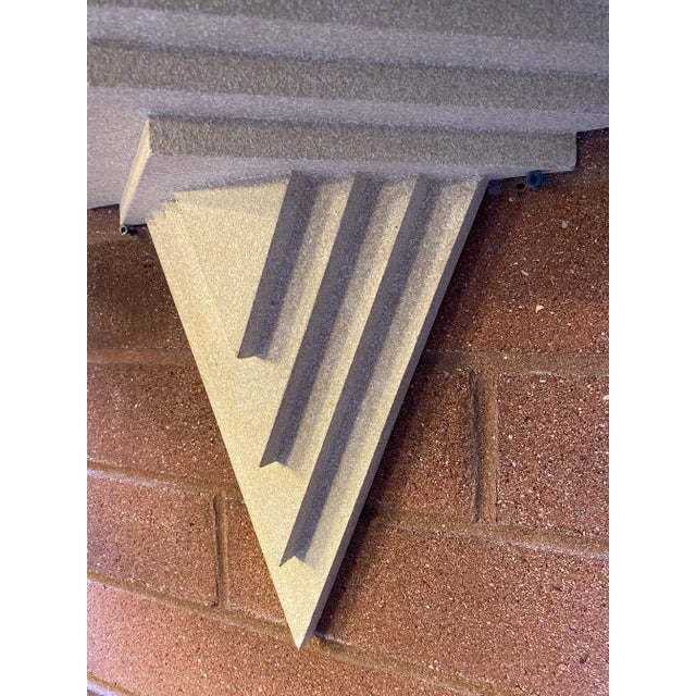 1980s Art Deco Postmodern Shelf Shelves Display- a Pair For Sale - Image 4 of 7