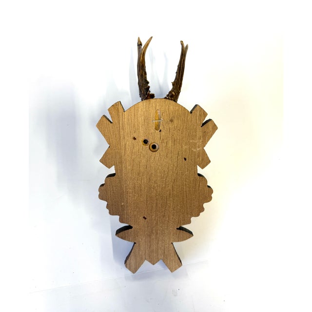 1980s Vintage German Roe Deer Antlers For Sale - Image 5 of 6