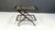 Fifties two tier serving trolley or bar cart in the style of Cesare Lacca. Fantastically crafted and elegant italian...
