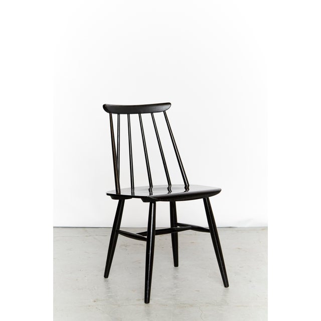 Wood Model Fanett Dining Chairs by Ilmari Tapiovaara for Asko, 1950s, Set of 3 For Sale - Image 7 of 16