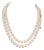 1990s Mikimoto Estate Akoya Pearl Necklace 36" 14k Y Gold 9 mm Certified For Sale