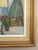 Yellow Mid-Century Modern 'Morning at the Window' Swedish Expressive Figurative Interior Oil Painting, Framed For Sale - Image 8 of 12