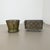 Brass Flower Pot Plant Stands attributed to Mathieu Matego, France, 1950s, Set of 2 For Sale - Image 3 of 18