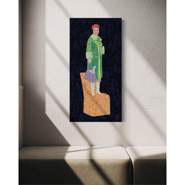 Figurative Joanne by Steve Moors 18"x36"" Ready to Hang For Sale - Image 3 of 11