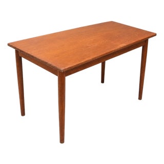 Vintage Teak Extendable Dining Table, 1960s For Sale