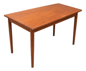 Vintage Teak Extendable Dining Table, 1960s