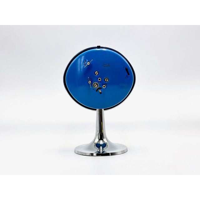 Metal Space Age Tulip Clock, 1960s For Sale - Image 7 of 8