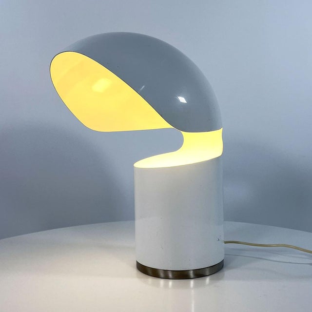 Shell Desk Lamp by Francesco Buzzi for Francesconi, 1960s For Sale - Image 4 of 11