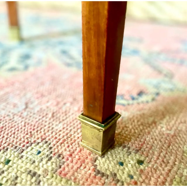 19th C. Sheraton Demilune Console Table, Signed For Sale - Image 11 of 12