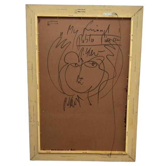 Abstract "My Friend Pablo Picasso", Peter Keil For Sale - Image 3 of 3
