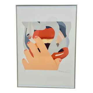 Tom Wesselmann, Smoking, 1980, Silk-Screen For Sale
