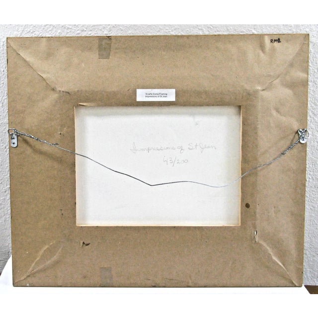 Steven Quartly Impressions of St. Jean Limited Edition Canvas Giclee 43/200 For Sale - Image 10 of 12