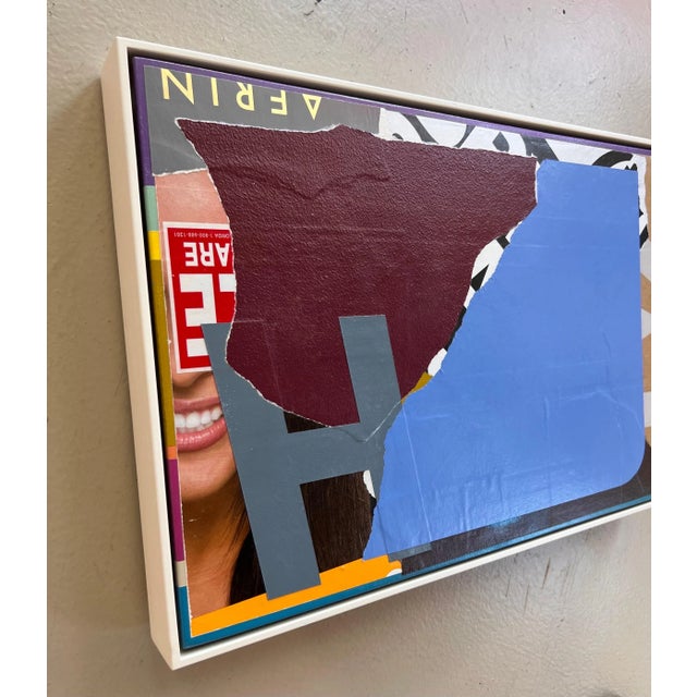 Plastic William Finlayson Jr.Original Abstract Mixed Media Painting “Toot Sweet”, 2011 For Sale - Image 7 of 12